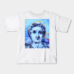 Anicius Manlius Severinus Boethius Portrait | Boethius Artwork | Anicius Manlius Severinus Boethius Painting 14 Kids T-Shirt